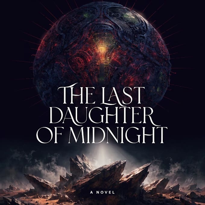 design a professional sci fi fantasy cover for your book