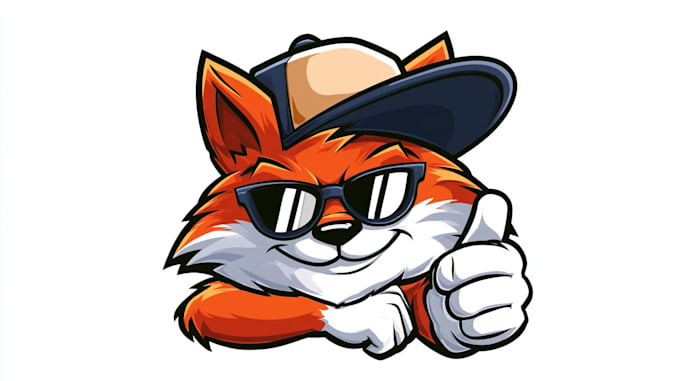 design an eye catching custom mascot logo