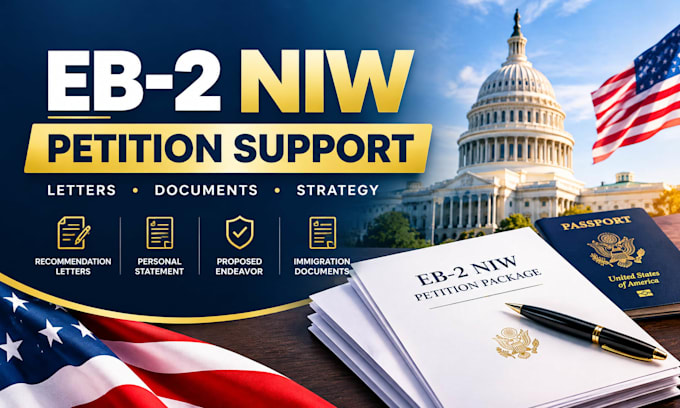 draft strategic eb2 niw petition support letters and immigration documents