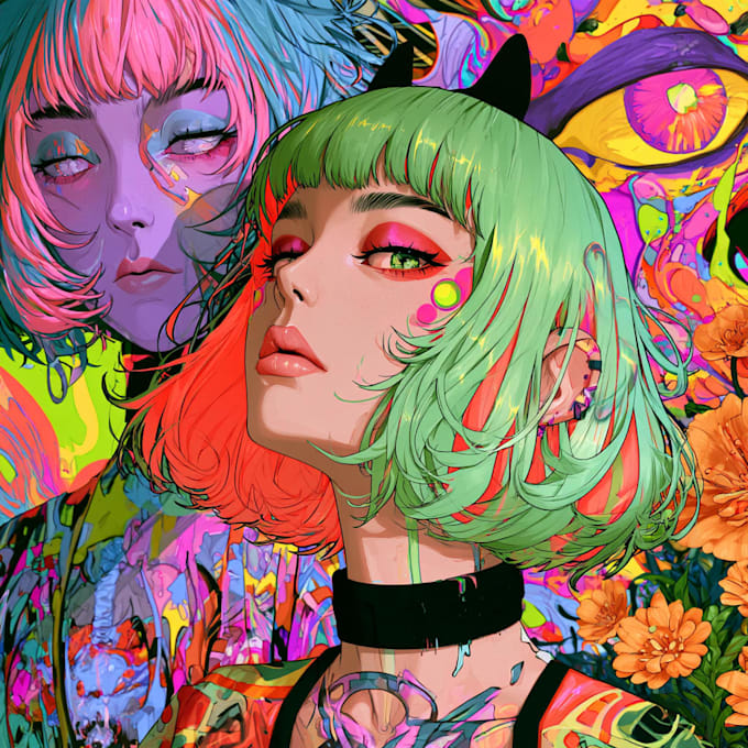 draw anime art commissions