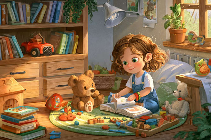 illustration for children book