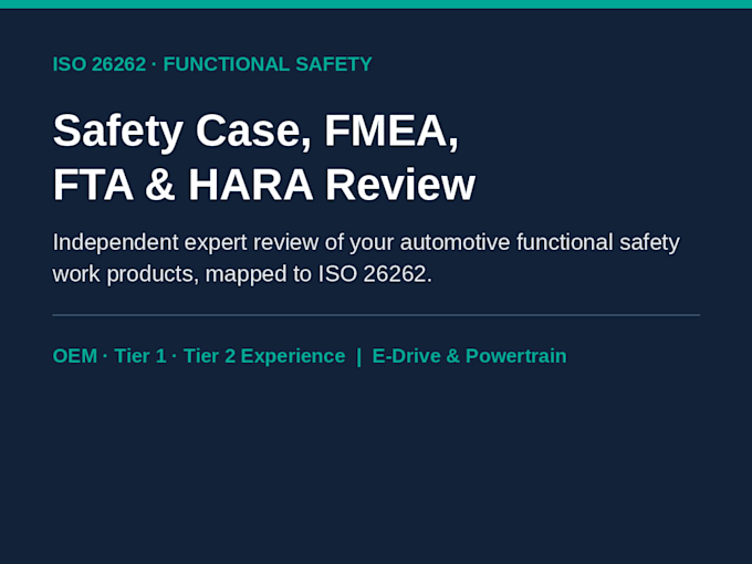 review your iso 26262 compliance