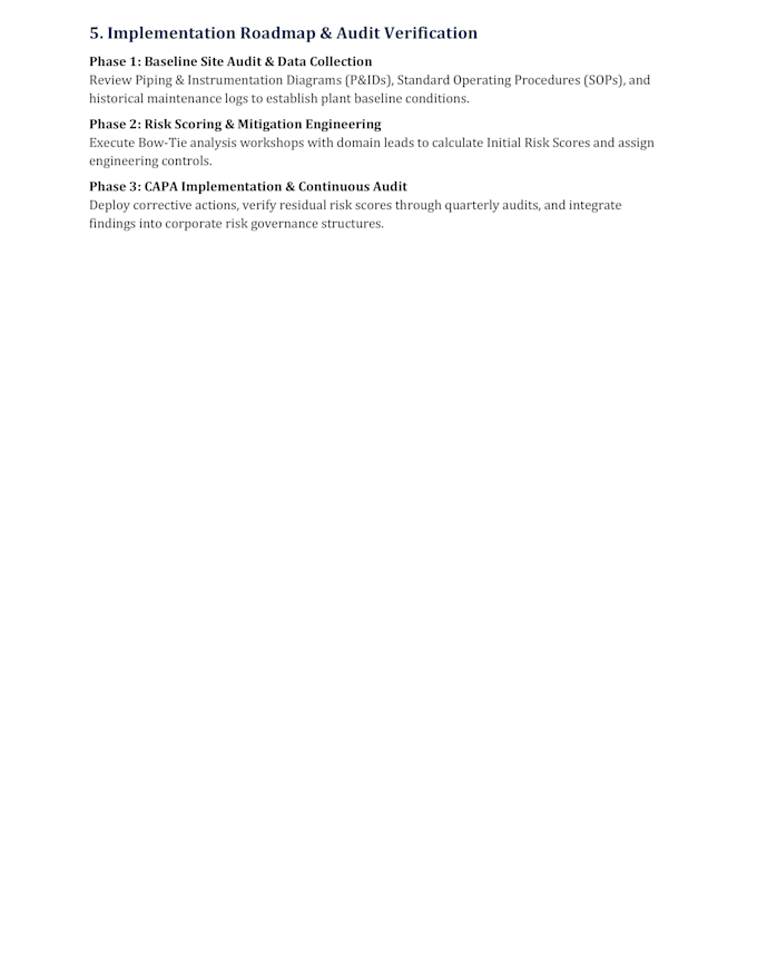 develop business compliance policies, audit risk, and  sops