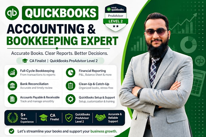 do quickbooks cleanup, catch up bookkeeping and accounts reconciliation