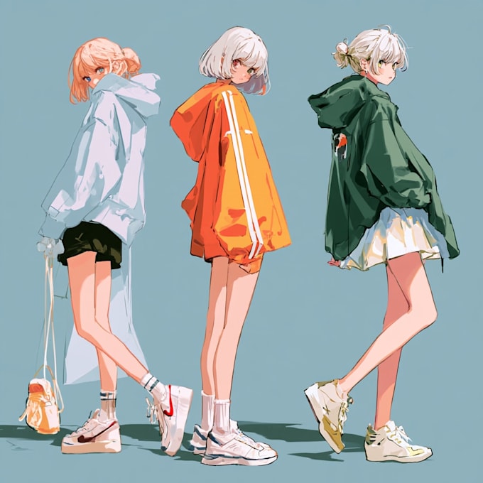 draw anime characters or fanart