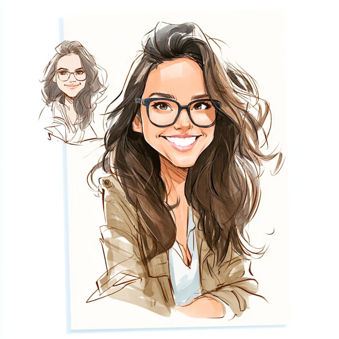 draw caricatures from your photo