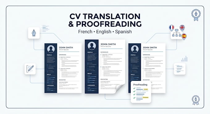 create or resume a professional CV