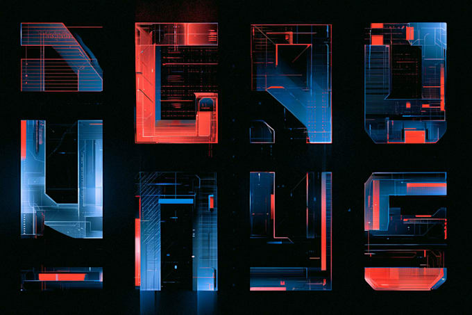 create a custom cyberpunk or futuristic or y2k logo design