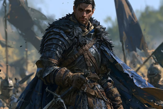 create a custom dnd character art