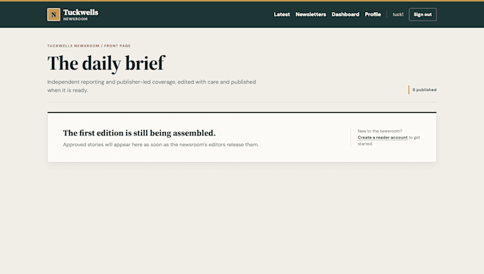 create beautiful websites and landing pages
