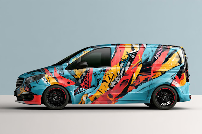 draw car wrap vehicle wrap truck wrap