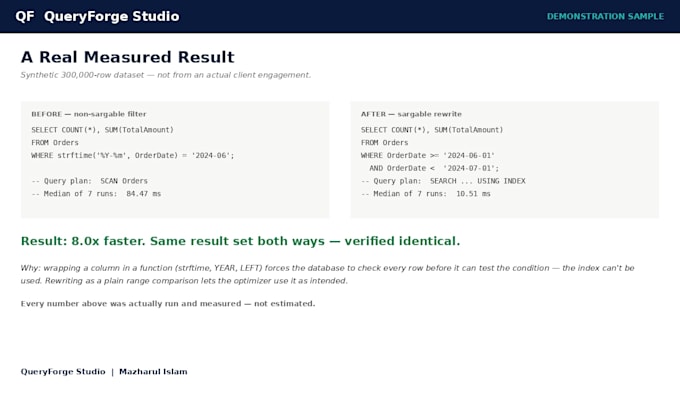 optimize your slow sql queries and fix performance issues