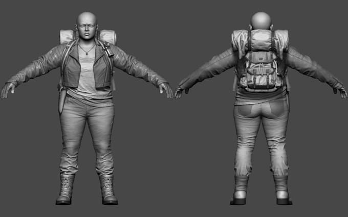 optimize digital human characters with accessories and npc variations