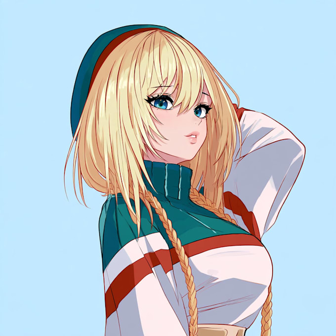draw you an anime art style characters