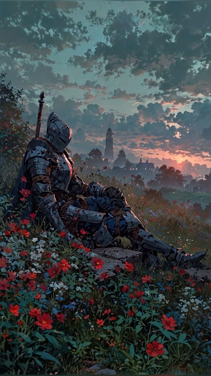 design a fantasy, dark fantasy character concept