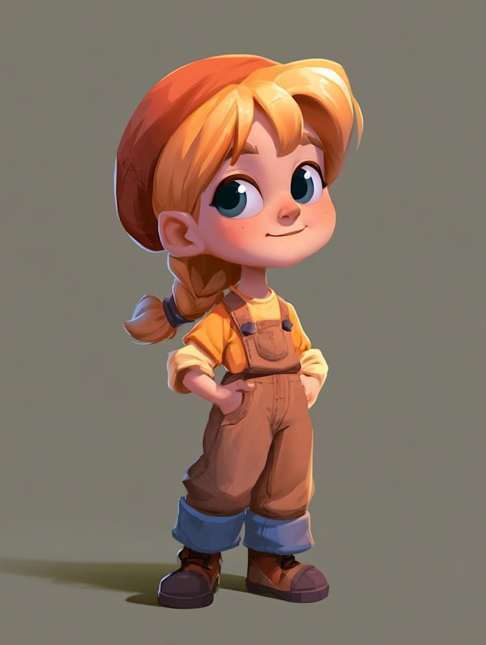 draw 2d game character or 2d game character