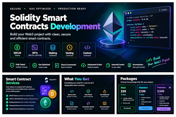 develop secure your solidity smart contracts