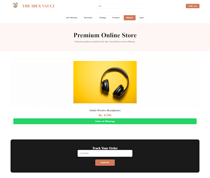 build a custom multi category e commerce store and websites