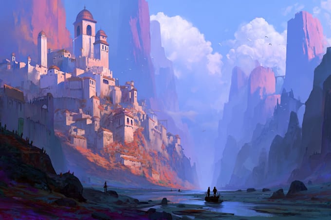 create concept art and illustration