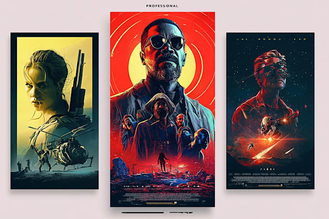 design movie poster for you