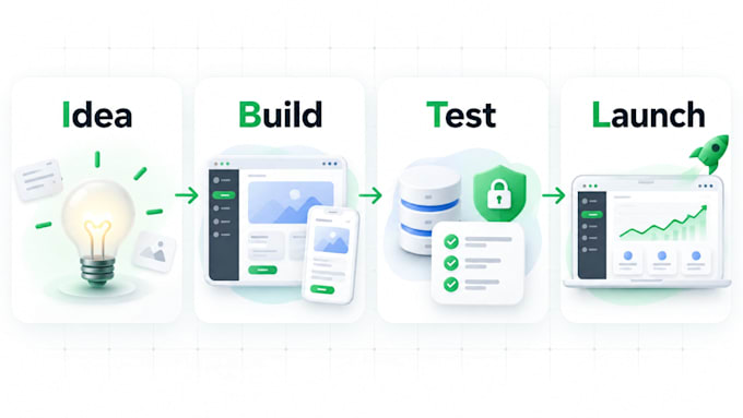 build your mvp app with ai, bolt, lovable or replit