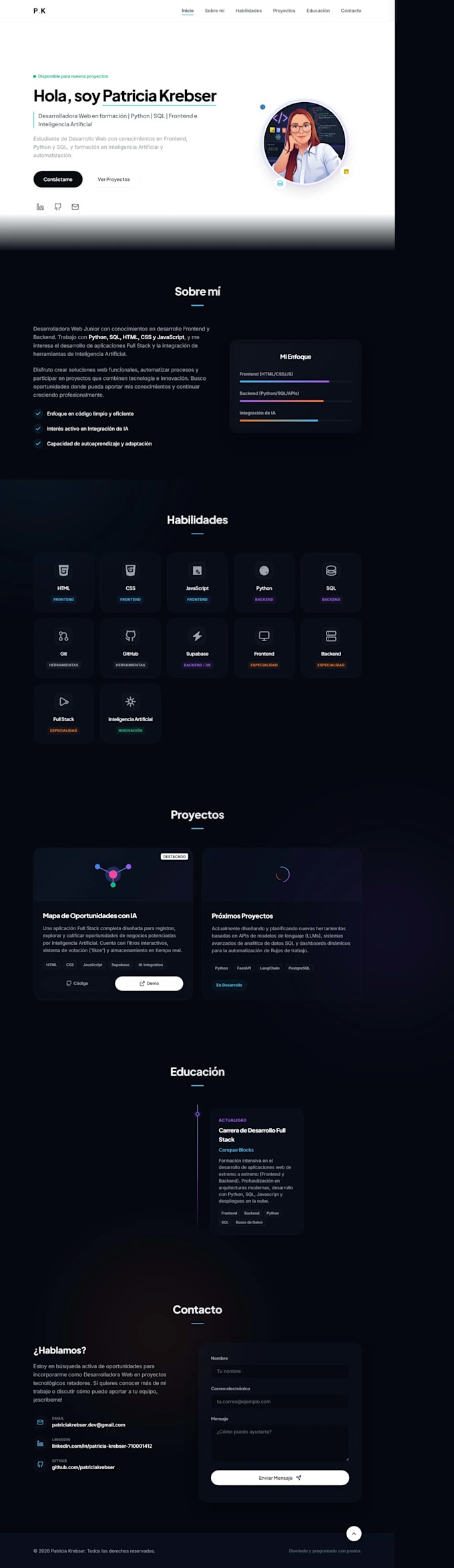 build a responsive front end website using html css js