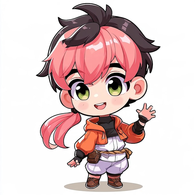 create cute chibi art