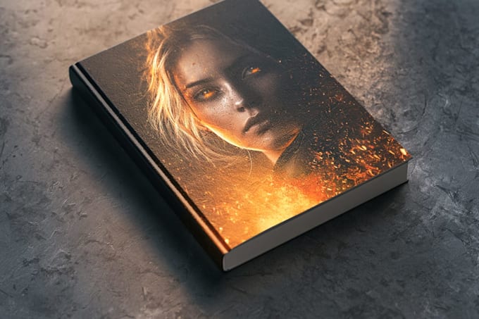 do custom modern book cover design, ebook cover design,