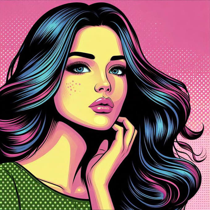 draw you into professional pop art artwork