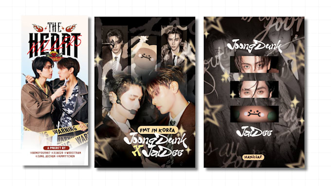 design a photocard in kpop style