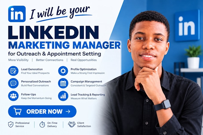 be your linkedin manager and content creator