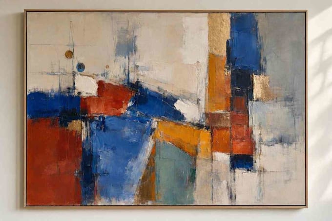 paint professional abstract art