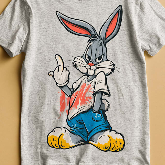 draw a custom funny meme t shirt design