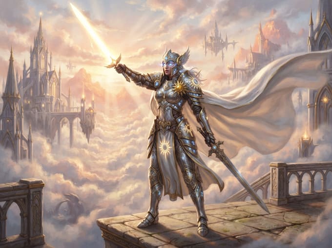 draw fantasy character illustration
