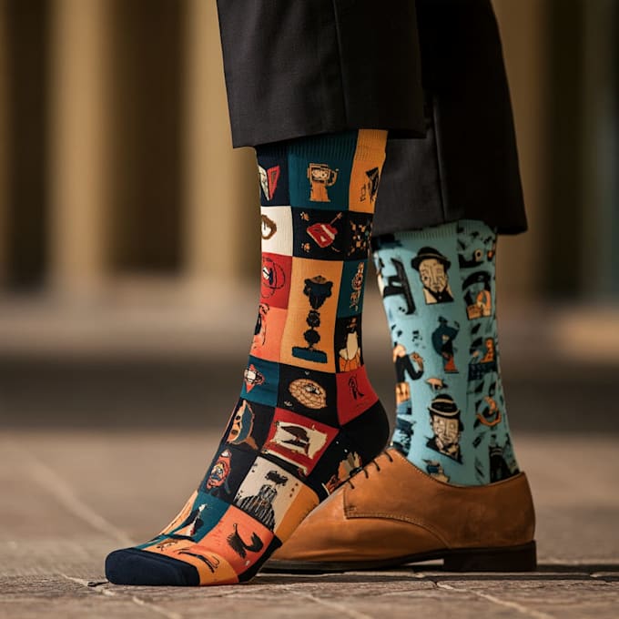 design unique socks design