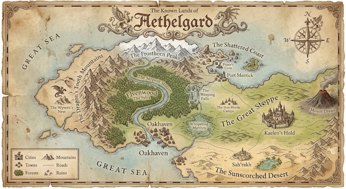 create high quality medieval battlemaps or fantasy maps