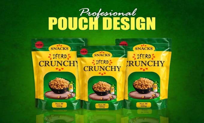 do food pouch design, bag design, and packaging design