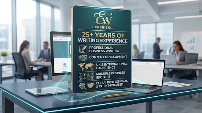 write professional website business blogs and articles