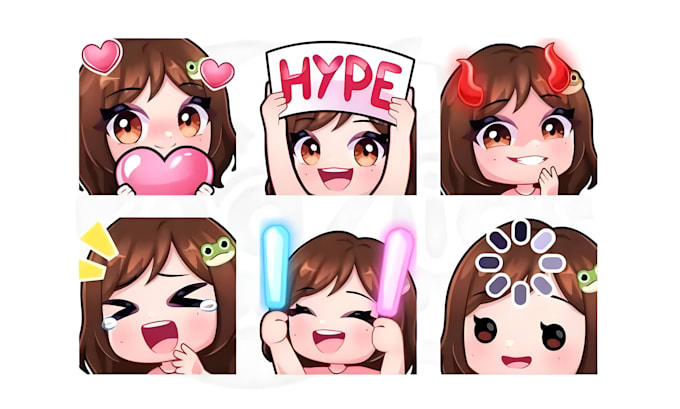 do custom twitch emotes chibi emotes animated emotes vtuber emotes twitch