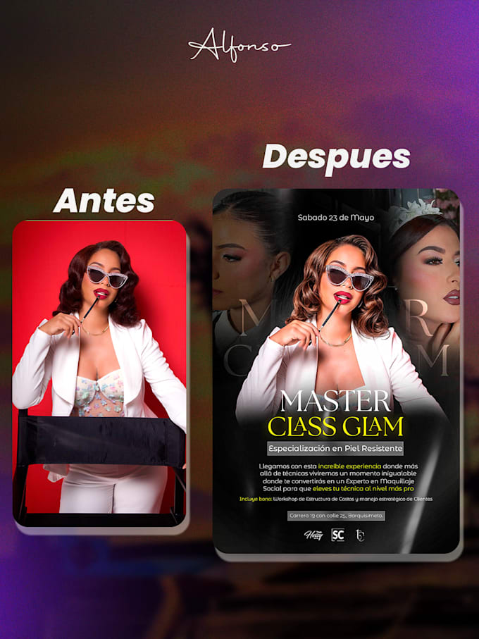 design professional flyers and digital posters
