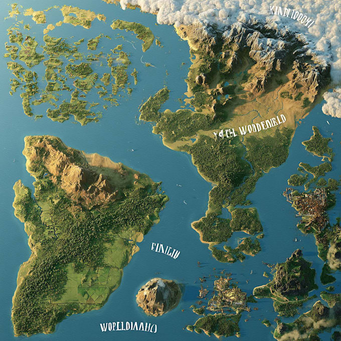 fantasy map design fantasy map maker vector map