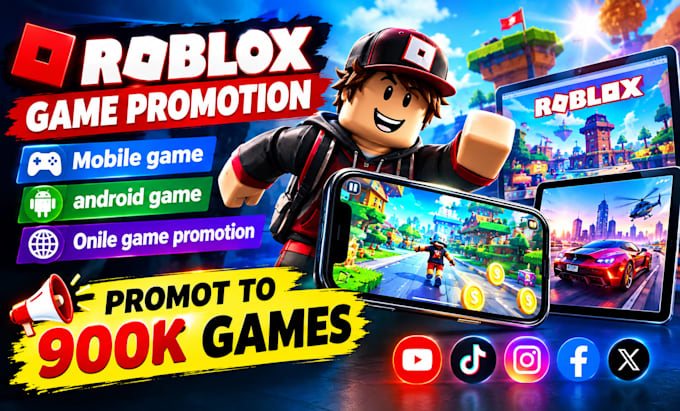 do roblox game promotion, mobile game, online game, android game promotion