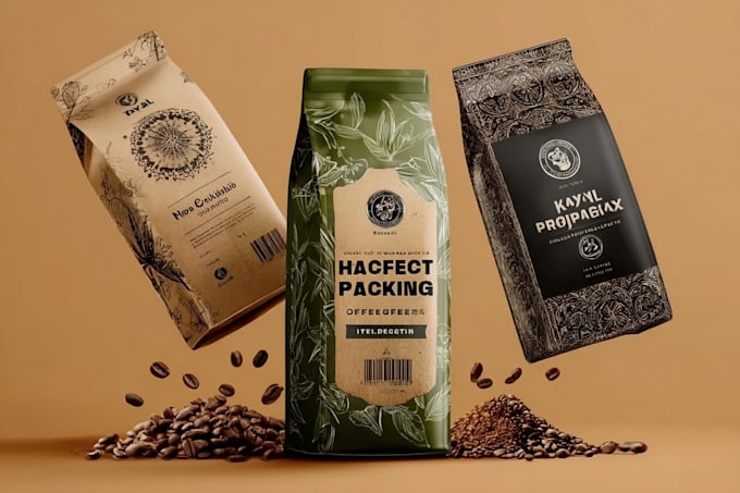 modern and professional packaging design