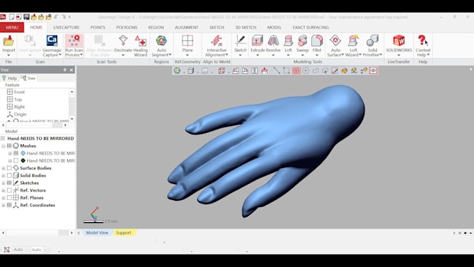convert your stl or 3d model into a custom mold cad for casting