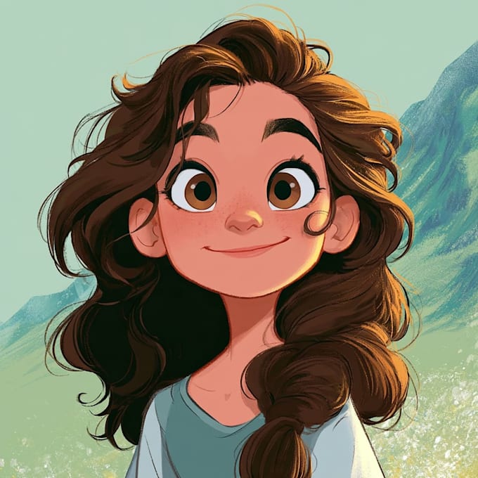do disney cartoon portrait