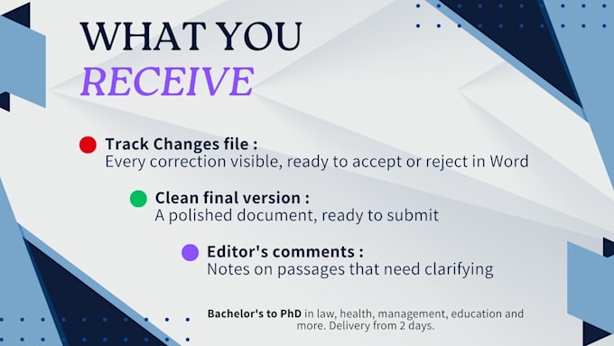 proofread and edit your french thesis or dissertation