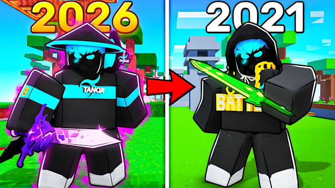 design a roblox youtube thumbnail