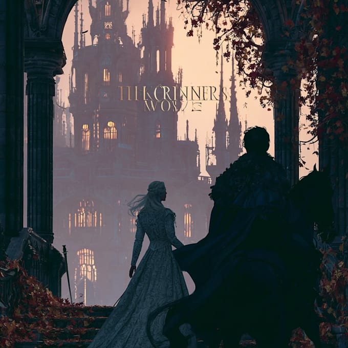 design creative romantic book or book cover