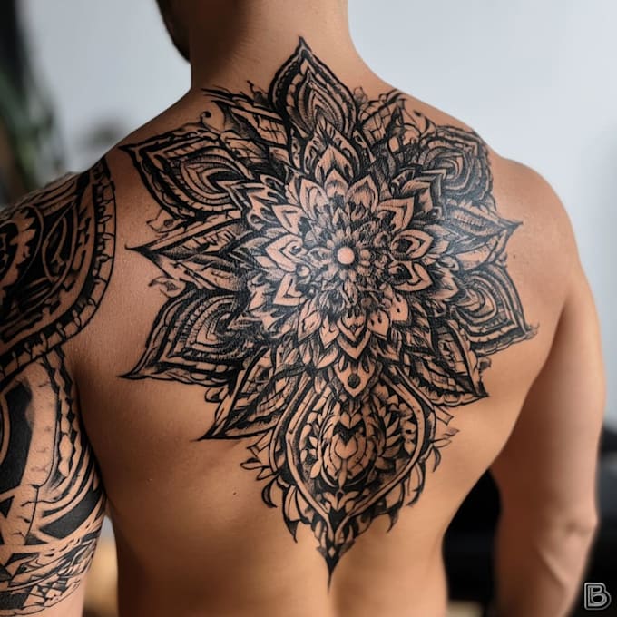 draw a custom professional tattoo illustration and flash design