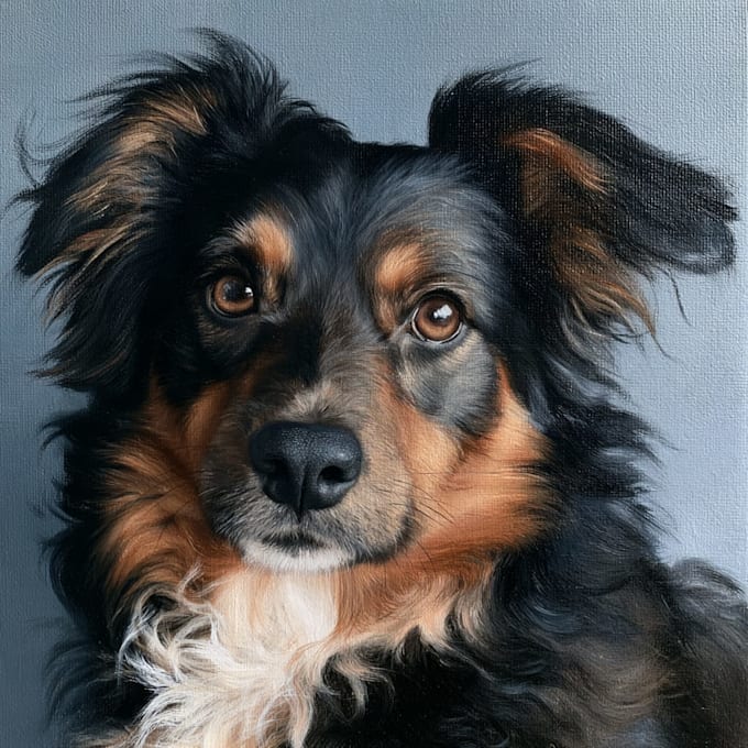 do pet portrait, digital art, dog portrait, pet memorials